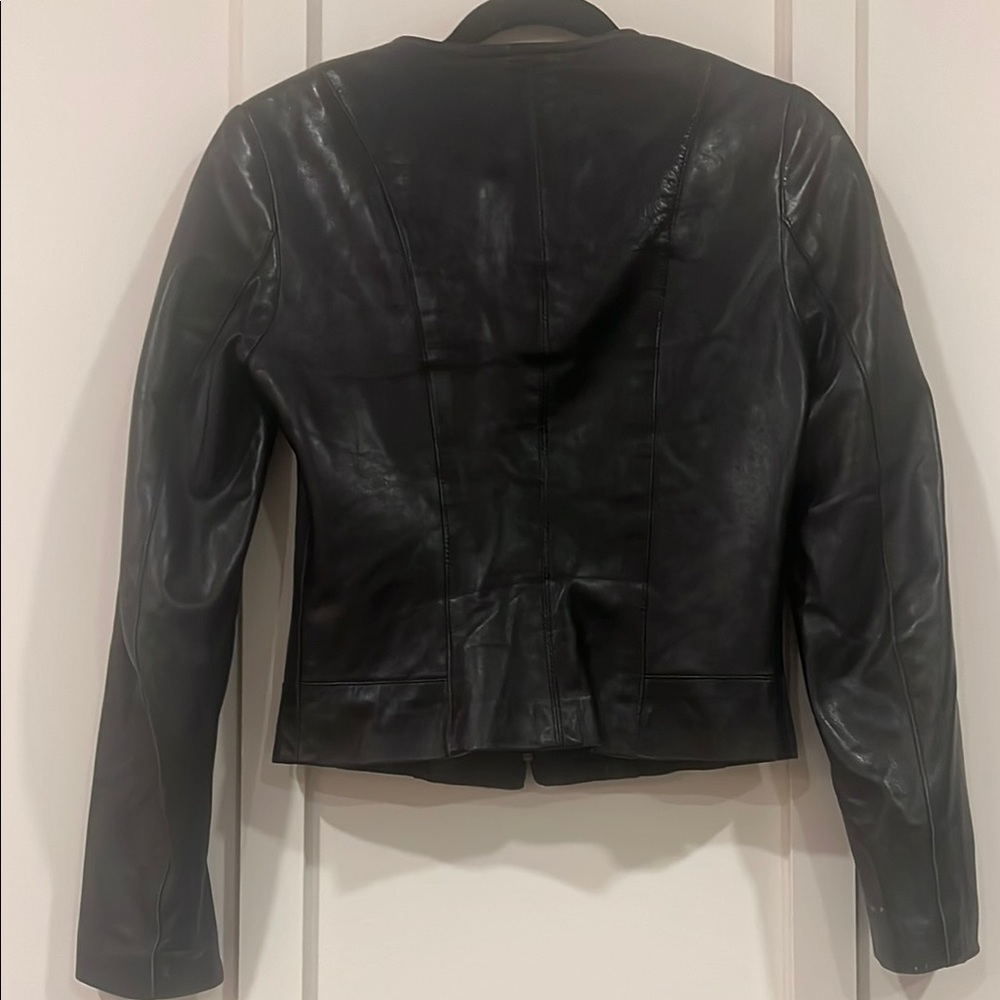 Black Leather Jacket - Picture 3 of 7